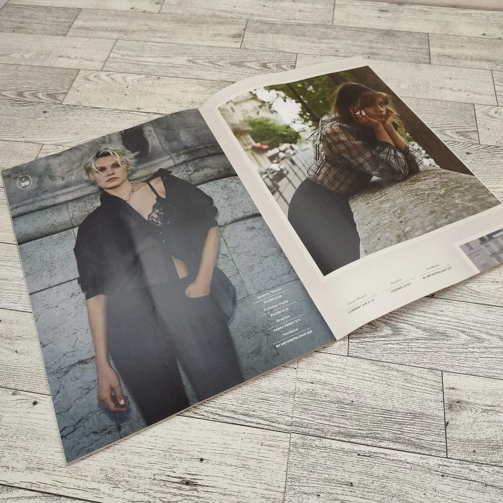 Anthropologie 2023 September Falling for‎ Anthro Catalog Lookbook Back Issue